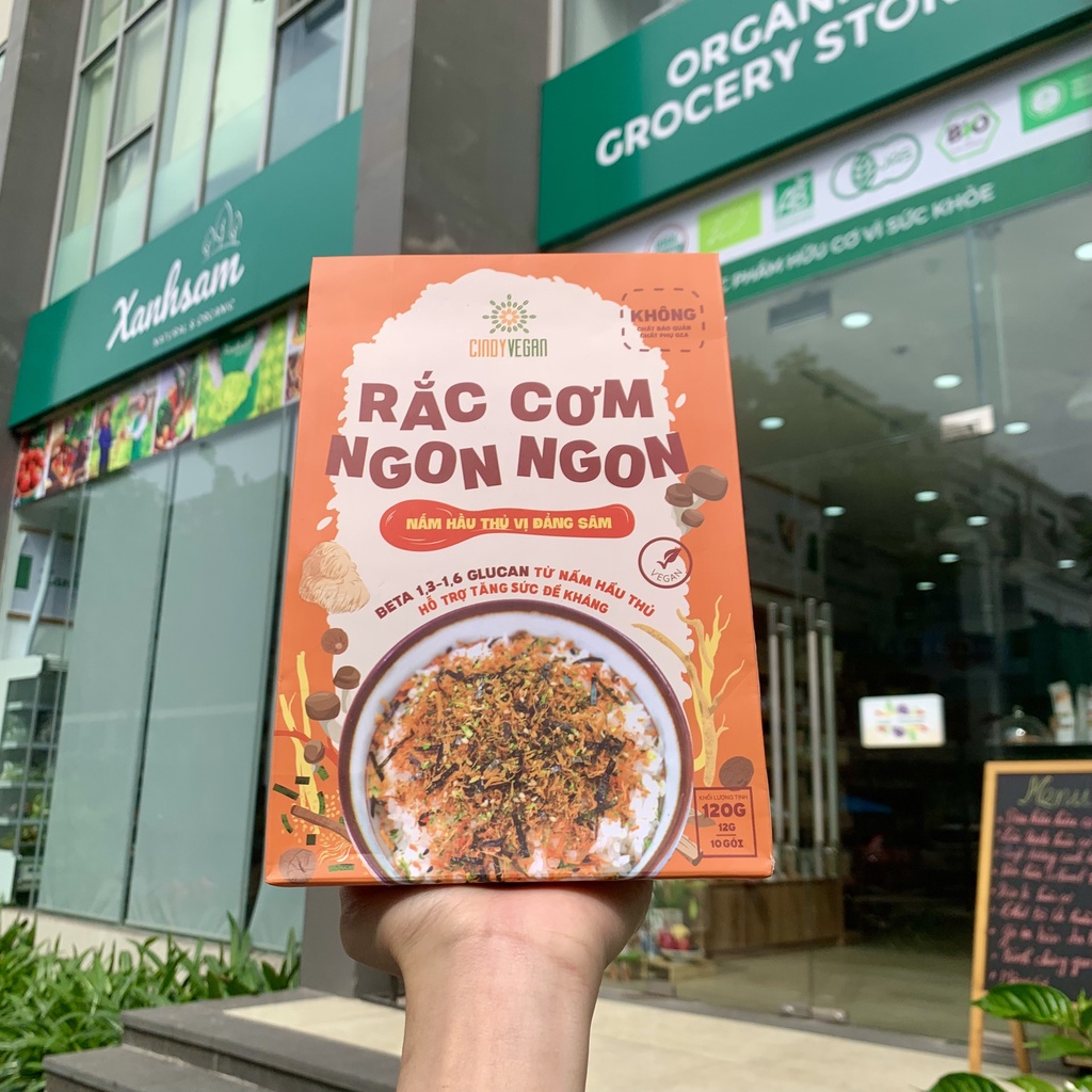 Rắc Cơm Ngon Ngon Cindy Vegan 120gr - XanhSam Organic