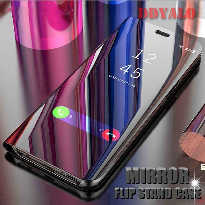 Ốp điện thoại nắp gập trong suốt thời trang cho Samsung Galaxy A22 5G LTE A52 A72 A32 4G A71 A51 A02 A6 Plus