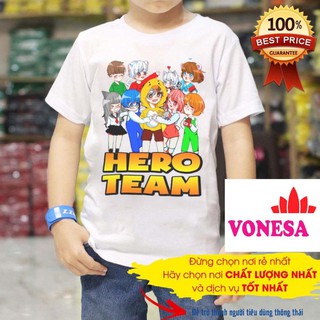 Áo hero team mini world đẹp - áo thun hero team mẫu mới mc16