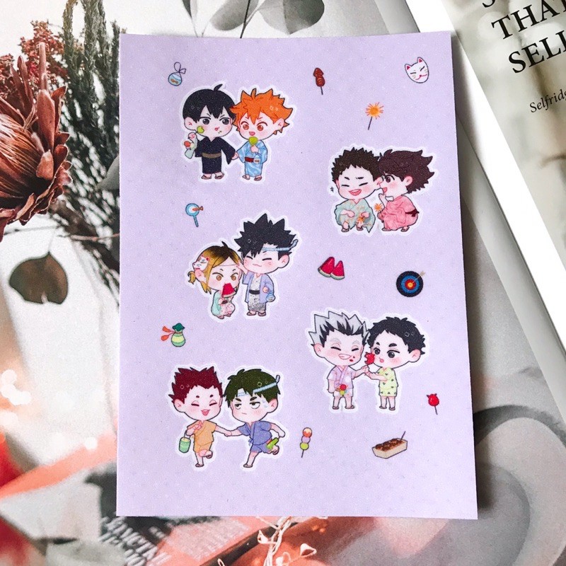 Sticker HAIKYUU (Summer Fes)