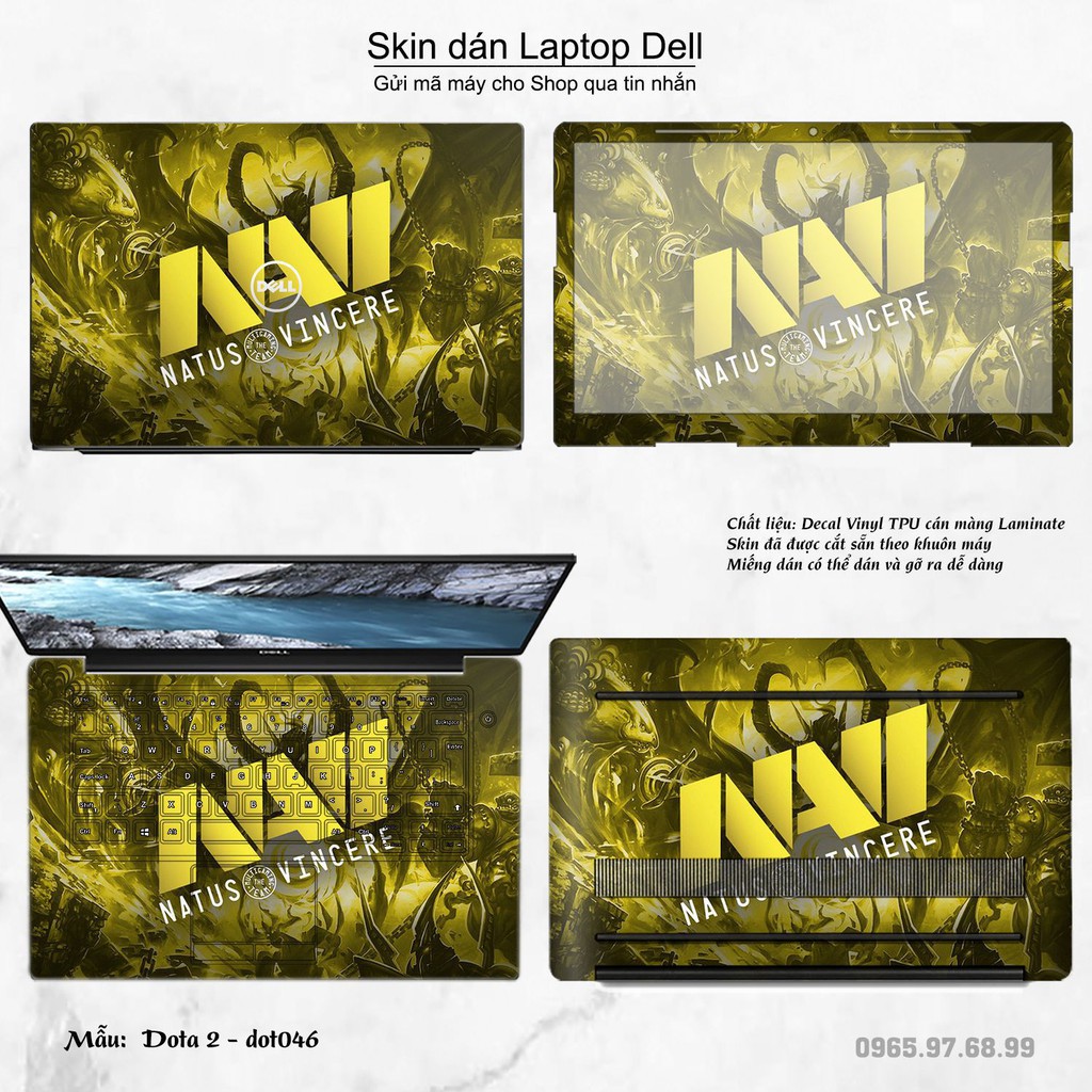 Skin dán Laptop Dell in hình Dota 2 _nhiều mẫu 8 (inbox mã máy cho Shop)