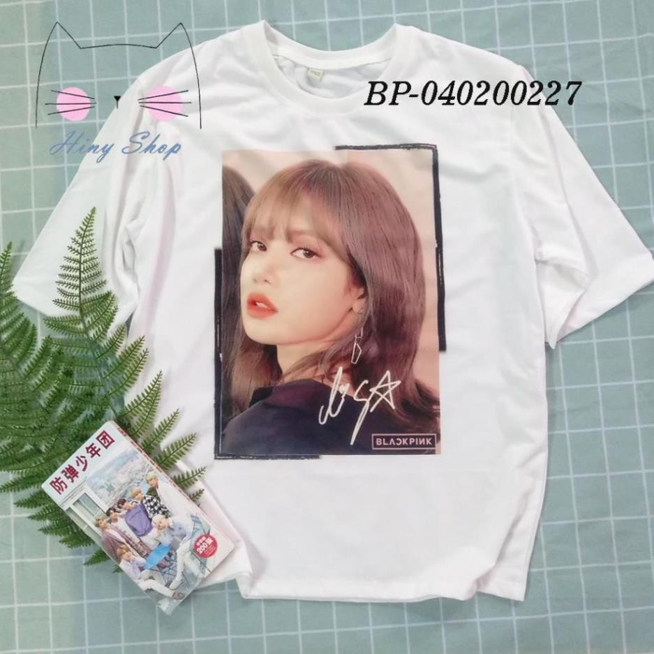 BAN CHẠY 🔥DEAL HOT🔥 ÁO BLACKPINK TAY LỠ HÌNH LISA 2020-HINY SHOP