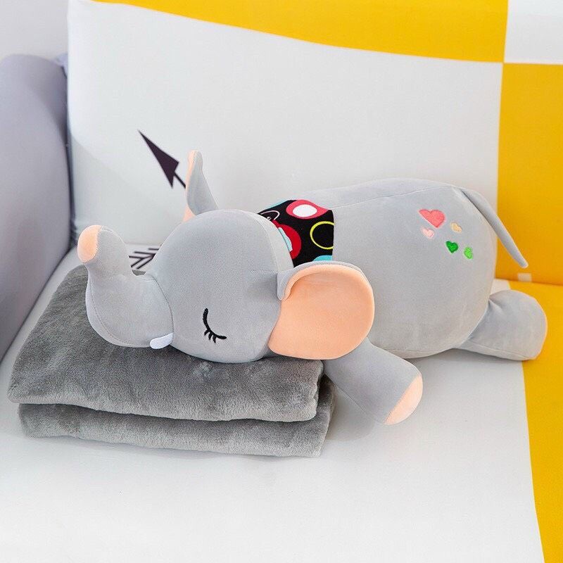 Bộ gối chăn văn phòng hình thú phù cho bé học bán trú , cho dân văn phòng 🥰