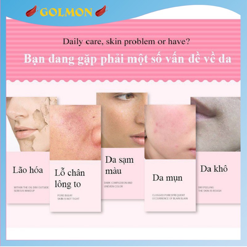 Mặt nạ giấy HA Images MN52 dưỡng ẩm và làm sáng da mix 3 màu mask nội địa Trung GM-MNG-HA01