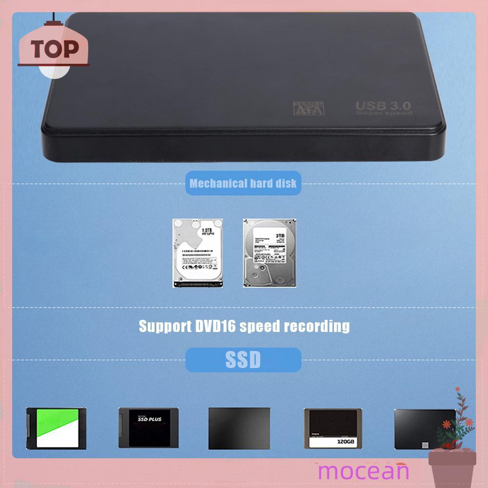Mocean Hộp Đựng Ổ Cứng Ngoài Ssd Hdd 2.5 Inch Usb3.0 Sang Sata3 Hỗ Trợ 8tb Ốp | BigBuy360 - bigbuy360.vn