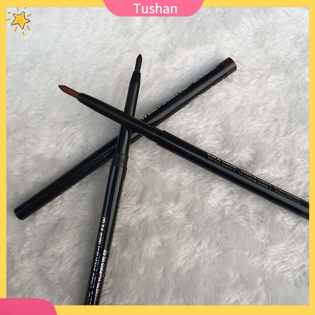 [Hàng mới về] Bút Kẻ Mắt / Lông Mày Xoay Tự Động Lâu Trôi Chống Thấm Nước Chống Nhòe Dễ Sử Dụng