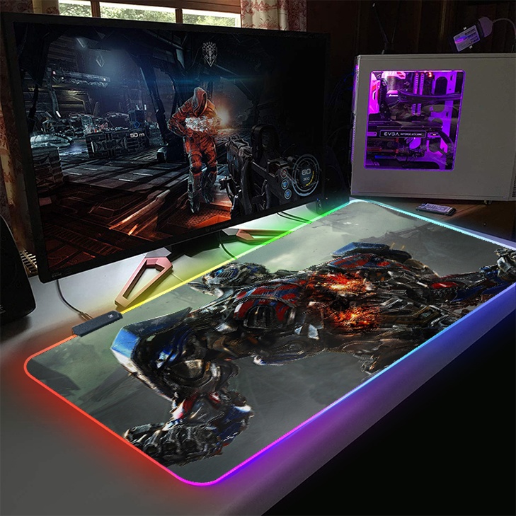 Tổng Hợp Lót Chuột, Pad Chuột LED RGB CUSTOM Size Lớn 80x30 - 90x40CM FUGEAR
