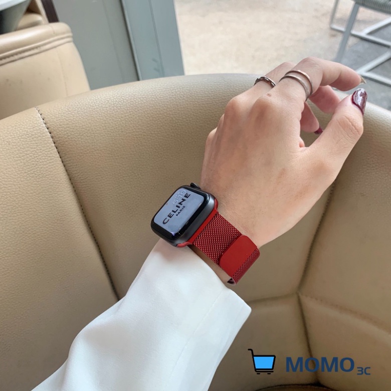 Dây Đeo Milanese Cho Đồng Hồ Thông Minh Smart Watch Series 7 SE 3 4 5 6 2 iWatch 44mm 40mm 38mm 42mm