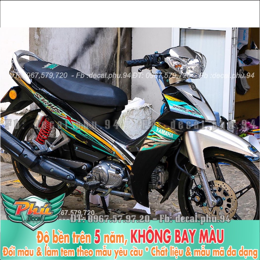 Tem Rời Sirius Bạc đen X (K) -1