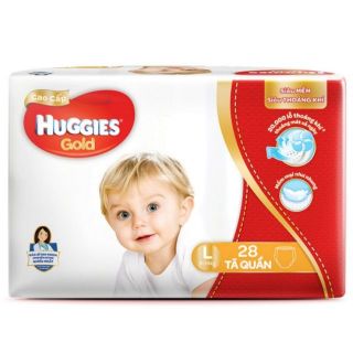 Bỉm Huggies Gold dán, quần size Nb48, S40, M34, L30, L28, Xl24
