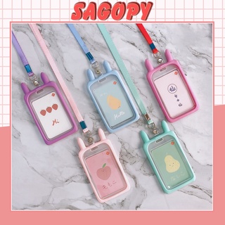 Dây đeo kèm bảng tên thẻ học sinh sinh viên phong cách Ulzzang Hàn Quốc vintage,dây treo thẻ, điện thoại hình ngộ nghĩnh