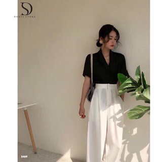 Áo sơ mi lụa nữ phù hợp công sở, dự tiệc