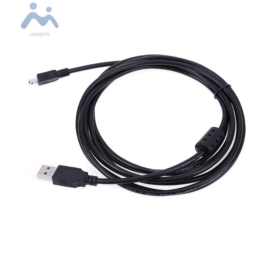 adolphs 10ft 3m USB 2.0 A Male to MINI B 5Pin Male M/M Data Cable PC MP3