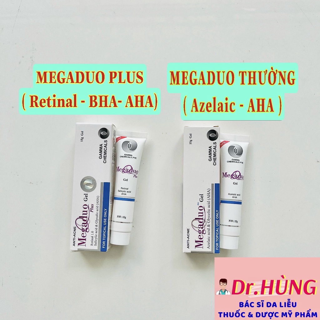 ✅(CHÍNH HÃNG) Megaduo Gel 15g- Giảm Mụn, Giảm Thâm, Giảm Mụn Ẩn