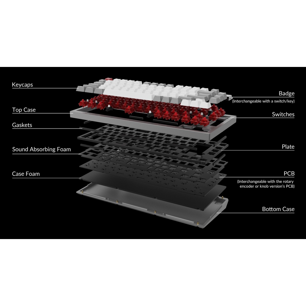 Keychron Q1 v2 ,Q2 - Bàn phím cơ custom QMK 65%,75%