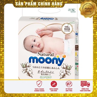 [Rẻ Vô Địch][Nội Địa Nhật] Tã/Bỉm Moony Natural Nội Địa Nhật cộng miếng Dán/Quần ĐỦ SIZE NB63/S58/M48/L36/XL32
