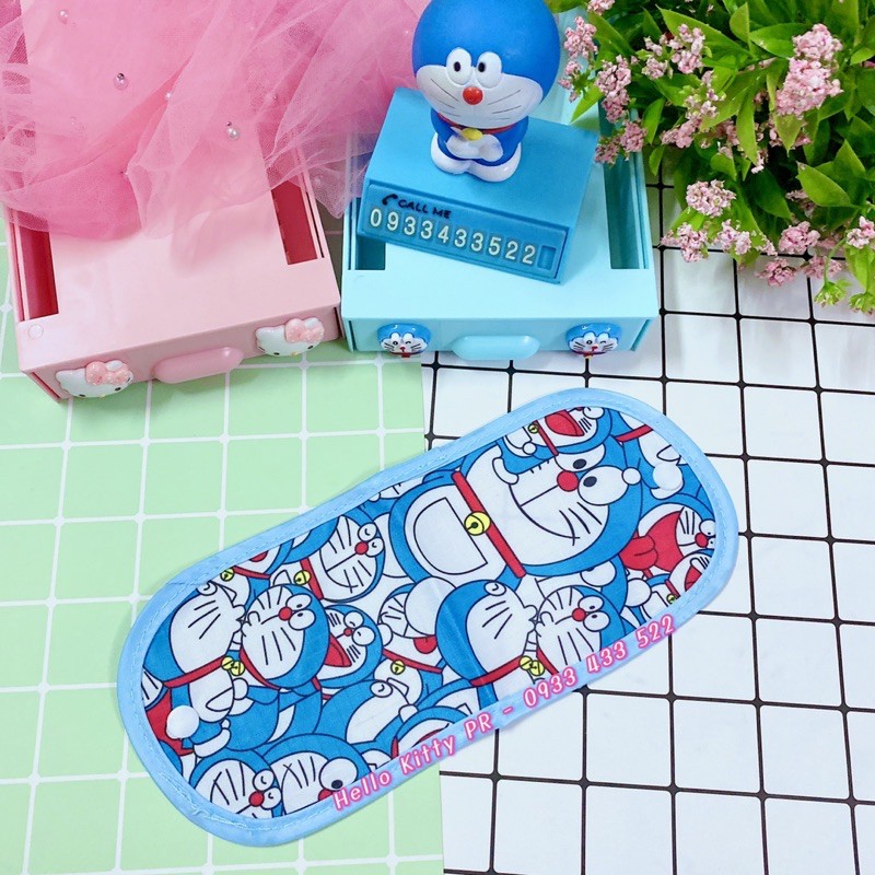 TÚI ĐỰNG KHẨU TRANG GẤP GỌN HELLO KITTY DOREMON DORAEMON