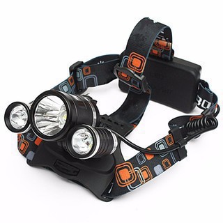 Đèn Pin Đội Đầu 3 Bóng Led Siêu Sáng HIGH POWER HEADLAMP T6, Sạc Pin Siêu Tiện Dụng