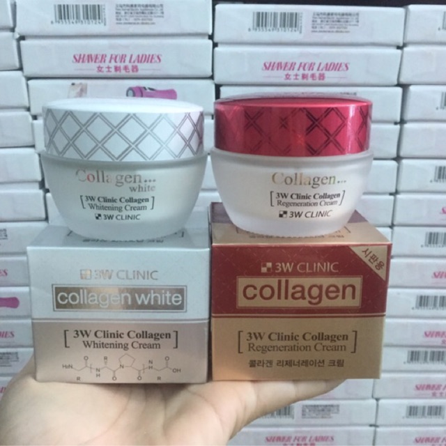 Kem dưỡng trắng da tinh chất Collagen 3W Clinic cao cấp