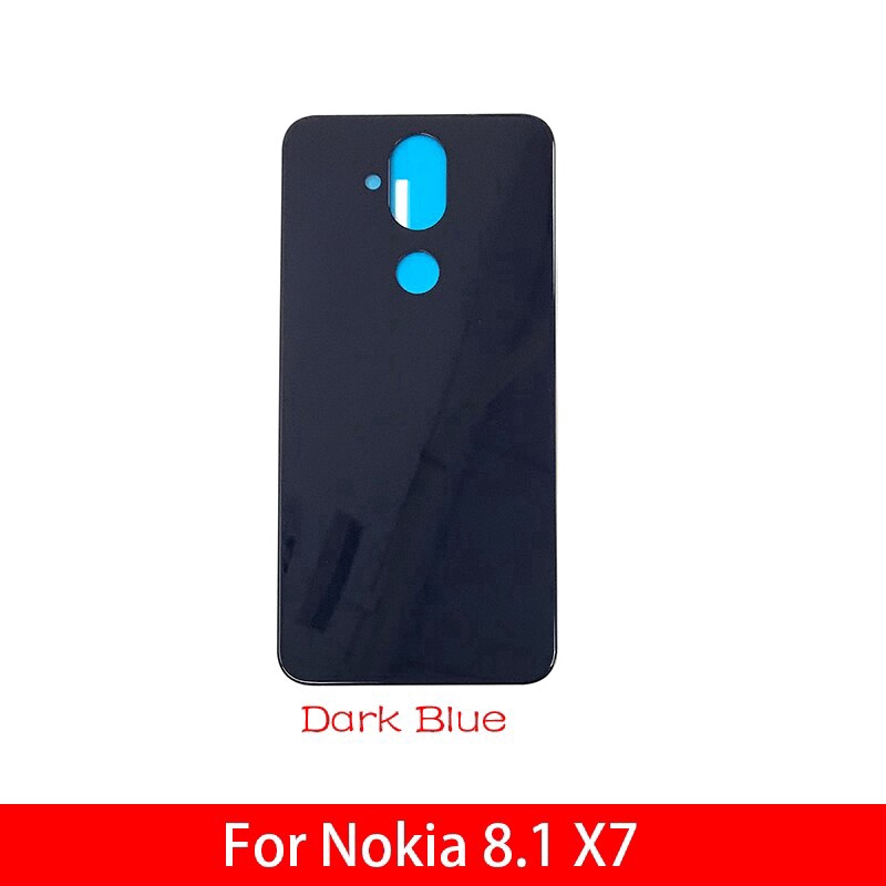 Mặt Lưng Điện Thoại Bằng Kính Cho Nokia 7 7.1 / 5.1 Plus / X5 / 6.1 Plus / X6 / 8.1 / X7