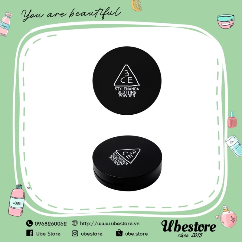 PHẤN PHỦ KIỀM DẦU 3CE BLOTTING POWDER | BigBuy360 - bigbuy360.vn