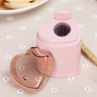 Hộp đựng tăm lúa mạch hình trái tim - BRR