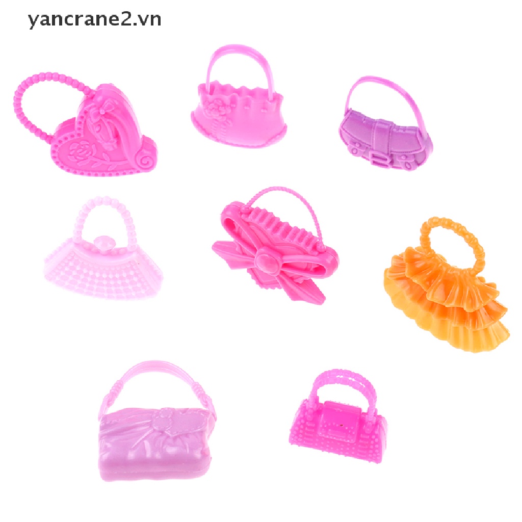 Set 8 Túi Đựng Đồ Chơi Búp Bê Nhiều Màu Thời Trang