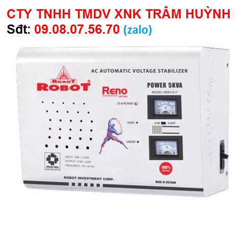 ỔN ÁP TREO TƯỜNG ROBOT RENO 5KVA, 8KVA