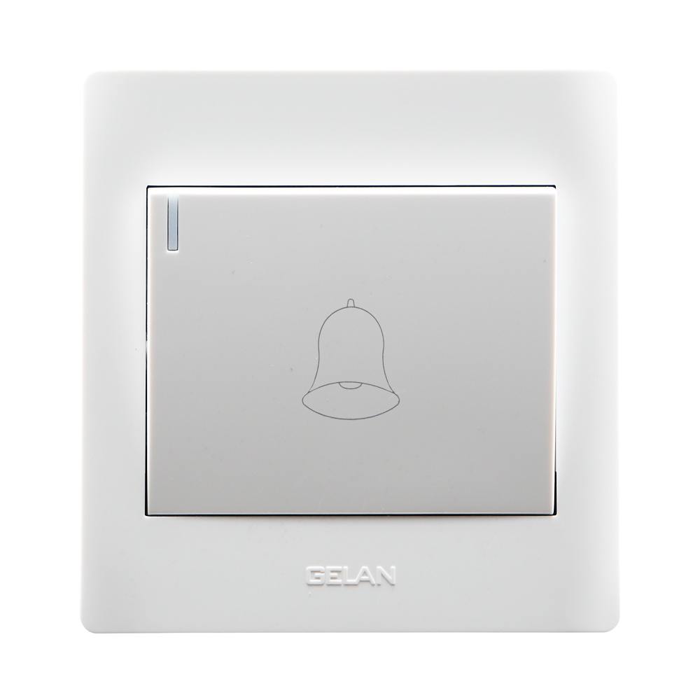 Bộ công tắc chuông cửa 1 chiều GELAN