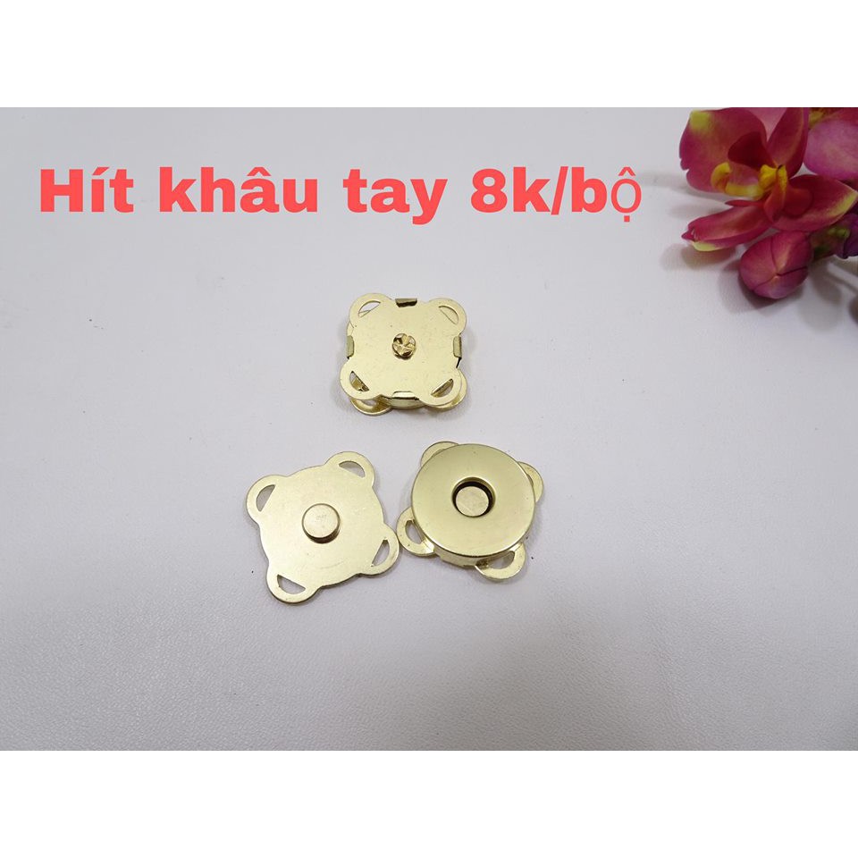 Nút hít nam châm may tay