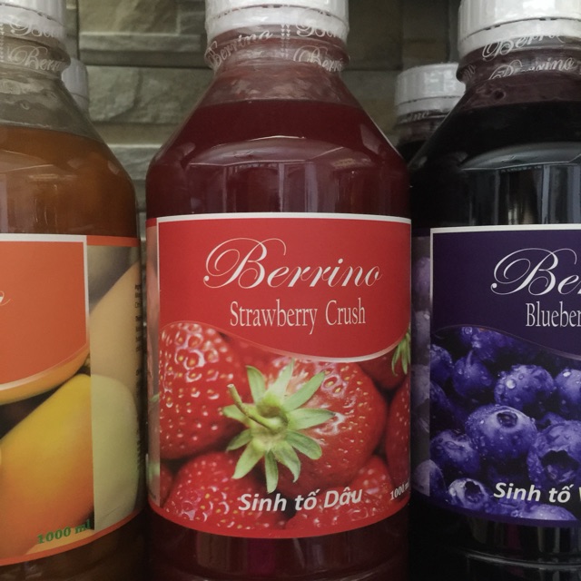 Sinh tố Dâu Berrino 1L