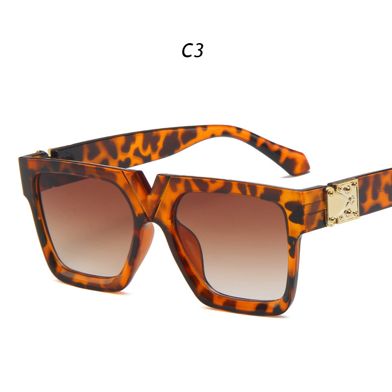 Kính mát hình chữ V phong cách Vintage thời trang cho nữ