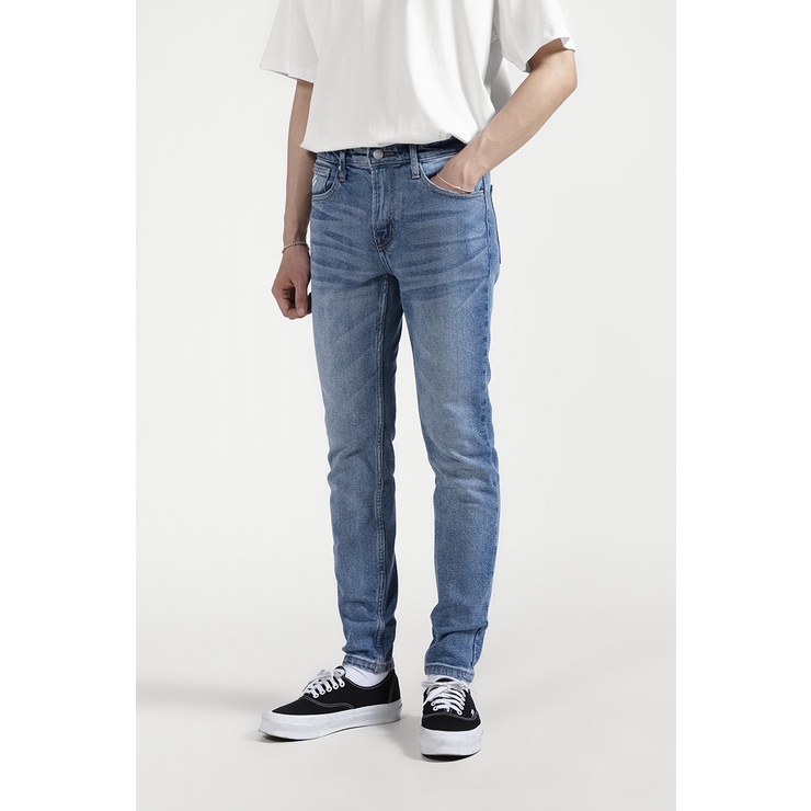 OWL BRAND® BASIC SKINNY JEANS - Quần jeans dài dáng ôm / Xanh - OWL210322