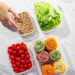 Hộp thực phẩm chữ nhật Hokkaido 1000ml