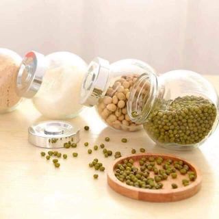 Hủ thủy tinh nghiêng 2 đáy