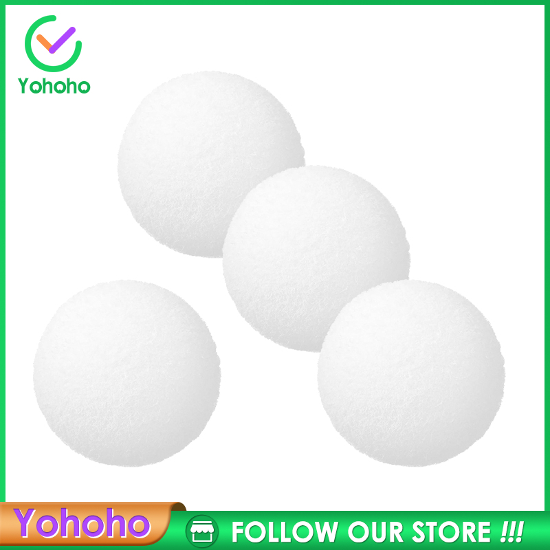 [Yohoho]Fiber Pool Filter Ball, Reusable Sand Filter Cartridges Replacement for Swimming Pool Filter Pump and Aquarium