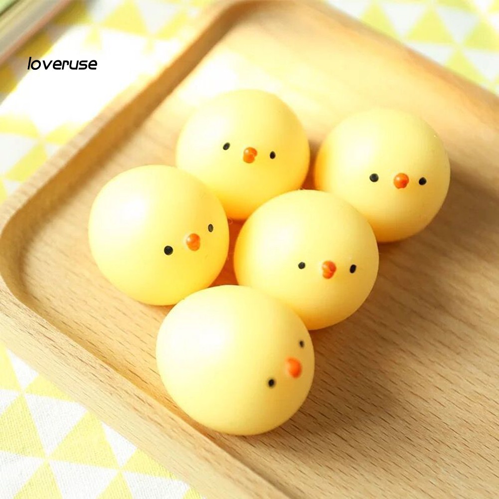 Đồ Chơi Squishy Hình Con Gà Vui Nhộn