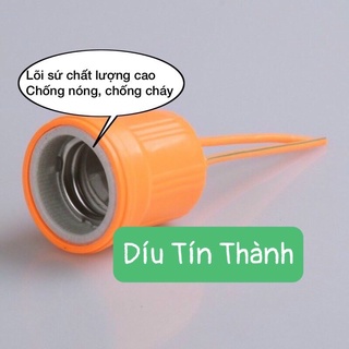 Đuôi sứ E27 chịu nhiệt chống nước