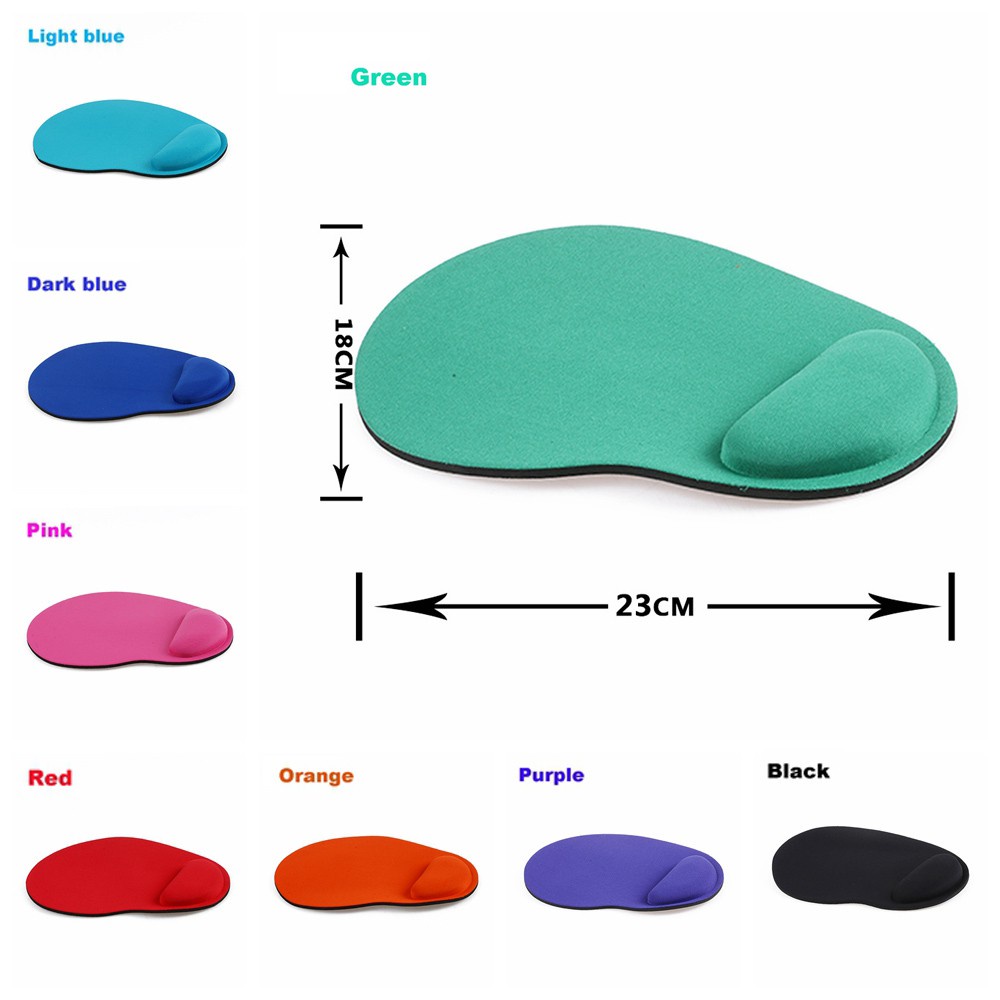 MYRON Lightweight Mice Mat Soft Wrist Support Mouse Pad Gift Ergonomic Colorful Comfortable Non Slip/Multicolor