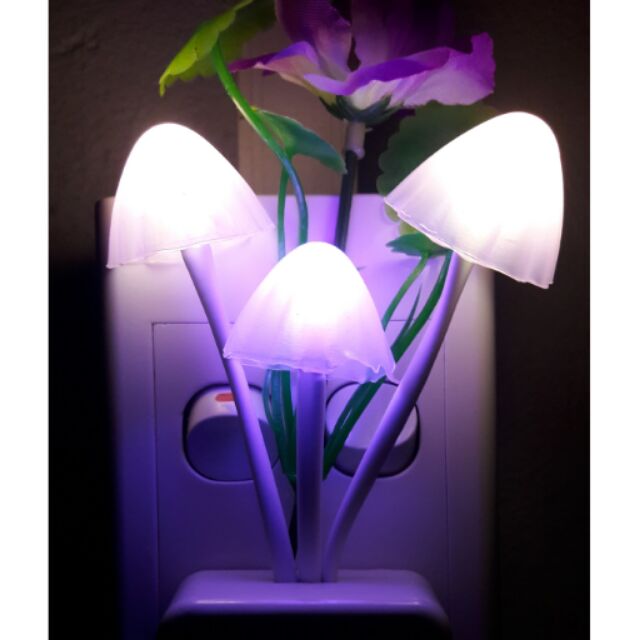 Đèn ngủ cảm ứng hình nấm