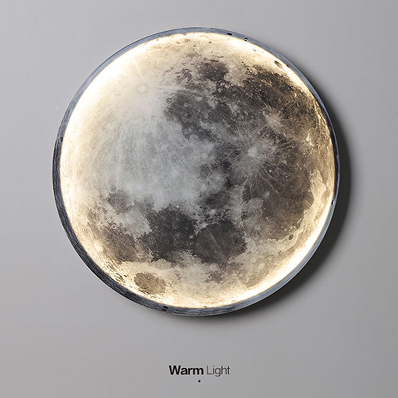 AIMI đèN Ngủ Treo TườNg đÈN MặT TrăNg BắC âU SáNg TạO đèN Trang Trí PhòNg KháCh HiệN đạI đÈN Treo TưỜNg PhòNg Ngủ