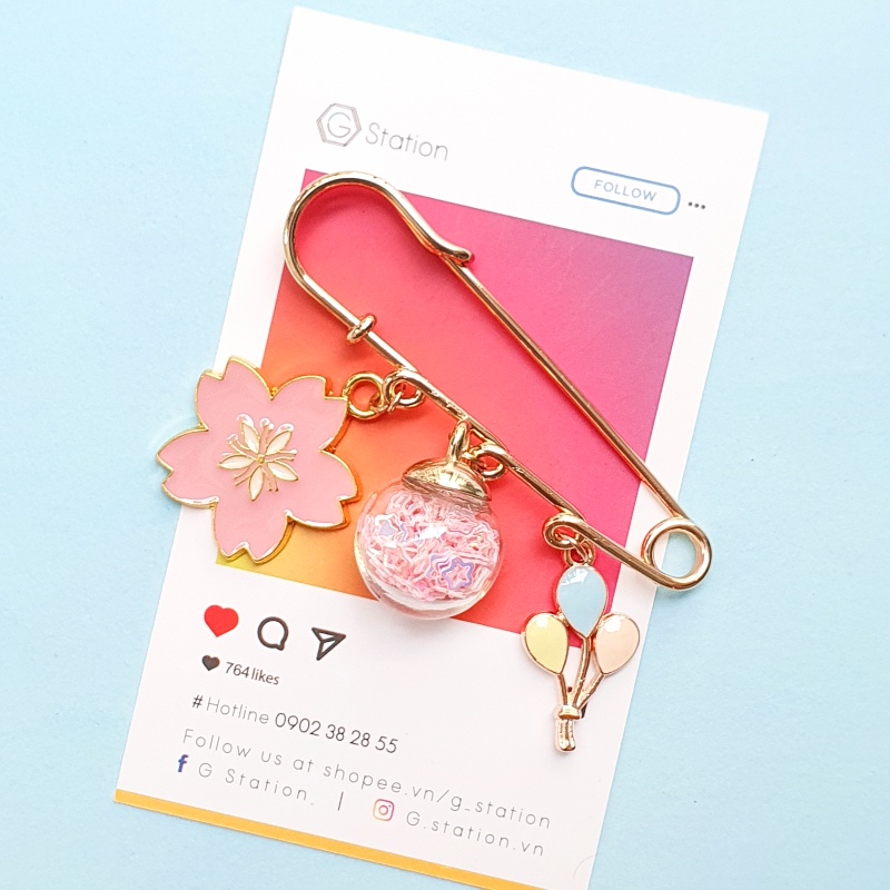 Cài áo kim tây Cardcaptor Sakura thủ lĩnh thẻ bài - GC339