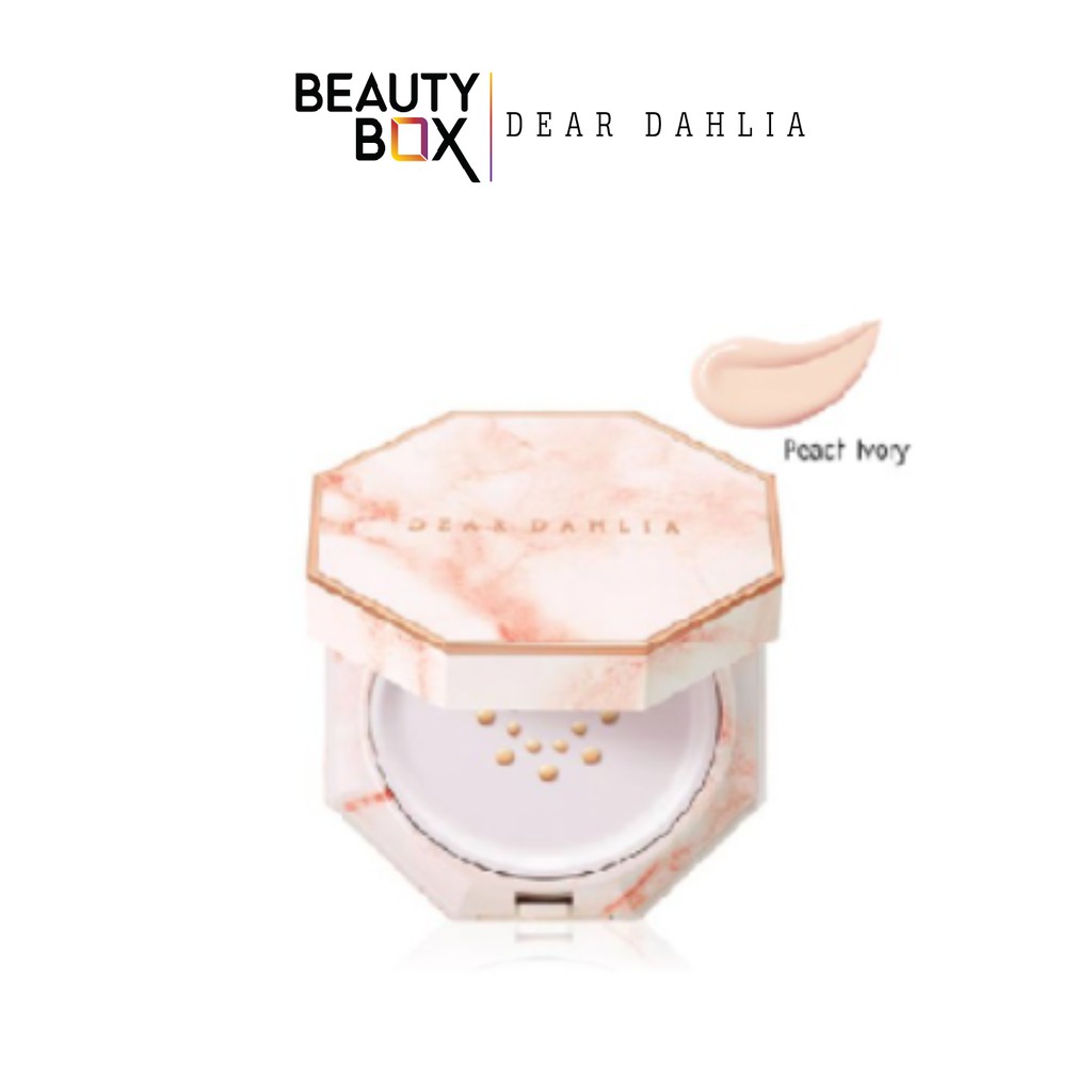 Kem Nền Trang Điểm Dear Dahlia Blooming Edition Skin Paradise Pure Mo Isture Cushion Foundation 3.8G