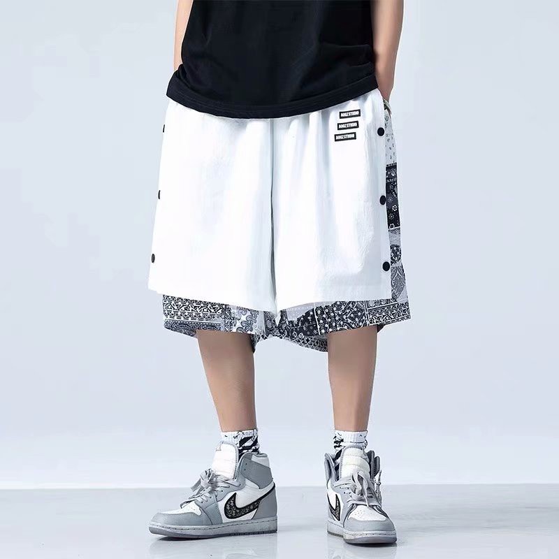 Quần ngắn ống rộng Phong Cách Hàn Quốc Dành Cho Nam