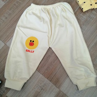 set 5 quần dài chục cho bé 100% cotton