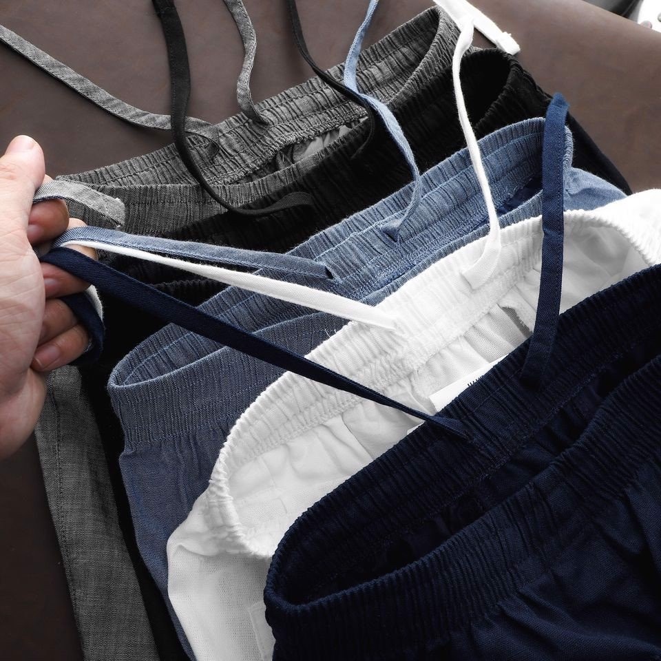 Quần Short Nam LACOSTE LINEN ĐŨI NHẸ MÁT mềm, quần ngố nam chuẩn form cạp chun dây rút Hàng Xuất Xịn Chính Hãng