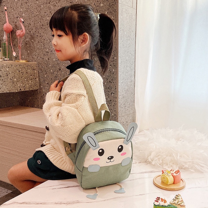 Balo MiNi Hình Voi Con 3D Cho Bé Trai, Bé Gái Đi Học Mầm Non Size 23cm