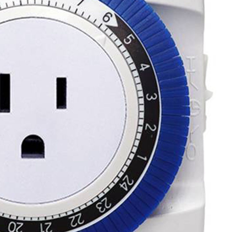 Ổ Cắm Điện Hẹn Giờ 24 Giờ 230V Tiết Kiệm Điện Năng