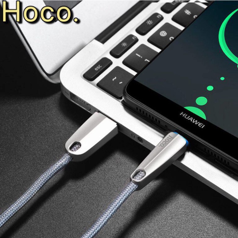 Cáp sạc Hoco U35 tự ngắt  khi đầy pin  hàng chính hãng