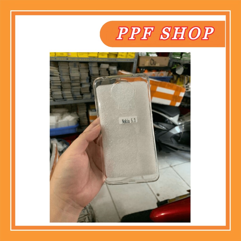 Ốp lưng silicon Nokia 5.3 trong suốt